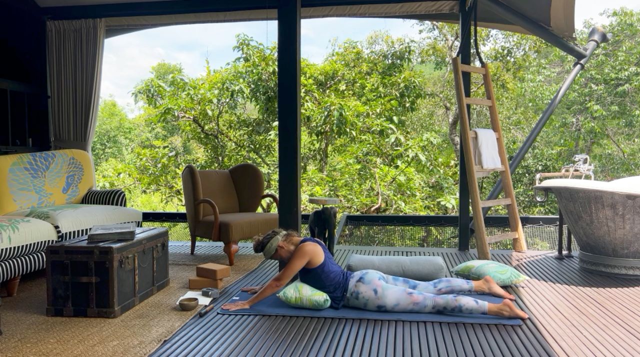 VOYAGE AU CAMBODGE 🇰🇭 N°4 | S’enraciner & relâcher les lombaires | YIN YOGA